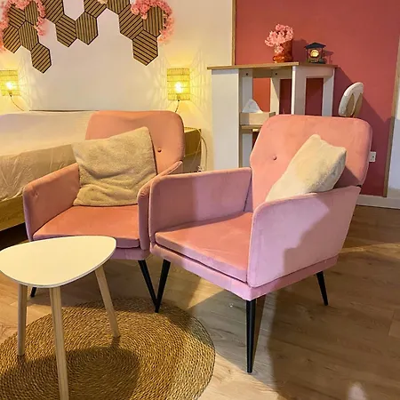 Apartment Pink Japan - Centre-ville De - Cosy Cholet
